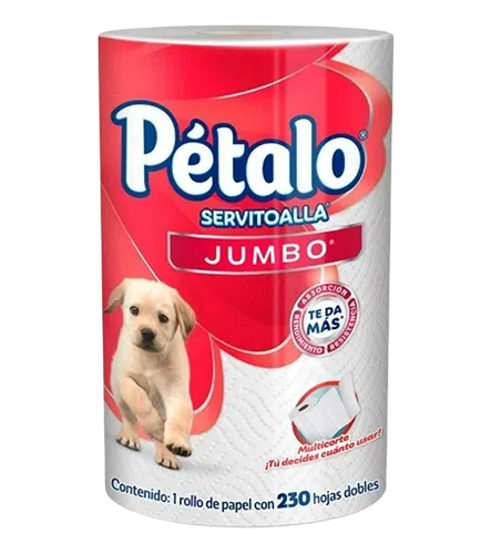 Servitoalla multicore jumbo Pétalo 230 hojas